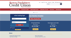 Desktop Screenshot of bosfirecu.com